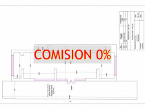 Investitie | Spatiu comercial, 109 mp (h=6m) +100 mp teren (