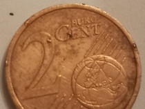 Moneda 2 eurocenți Germania 2009 eroare