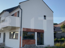 Case tip Duplex, 154/190mp semifinisat, in comuna Chinteni