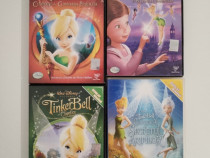 Pachet Clopotica / Tinkerbell, 4 dvd-uri dublate in limba romana, 2013