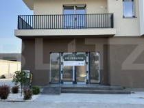 Spațiu comercial parter bloc nou, 60 mp, vitrină, parcare,