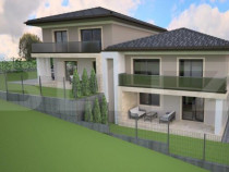 Casa cuplata, finalizata, 150mp, 4 dormitoare, 4 bai, demiso