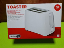 Toaster, prăjitor de pâine, putere = 700w