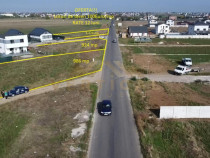 Lot la sosea!!! Teren intravilan in Comuna Berceni