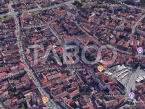 Spatiu comercial de inchiriat 500 mpu vitrina curte privata
