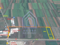 Teren 10.000 mp langa Weber si Vorona, DN E58 spre Gura Humo