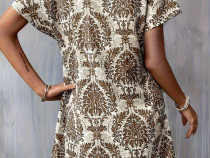 Rochie print floral etnic boho - produs nou