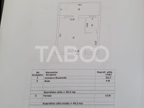 Studio de vanzare 36mp utili + terasa 13 mp constructie 2025