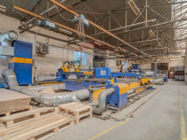 Spațiu industrial de 1,690mp, teren 3800 mp la 2 km de B...