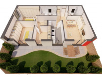 Singurul apartament NOU cu gradina proprie la ARED Comisi...