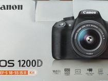 Aparat foto DSLR Canon EOS 1200D