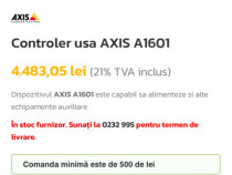 AXIS A1601 Controler Usa