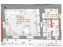 Apartament la cheie cu 3 camere 2 bai constructie noua zona