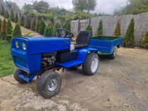 Tractoras Honda cu remorca