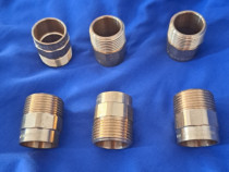 Niplu 22x3/4 & Filtru Y & cot alama