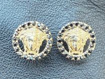 Cercei aur Versace