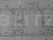 Apartament 2 camere, 48 mp, zona Garofitei
