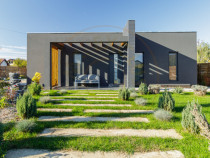 Casă superbă pe parter cu piscină, foișor și 1.000 mp t