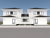 Duplex despartit prin camera tehnica, 4 camere, 3 bai,Mos...