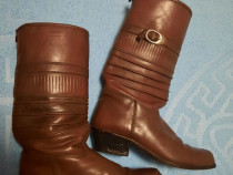 Vintage, cizme maro