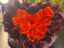 Aranjament Floral în Formă de inimă