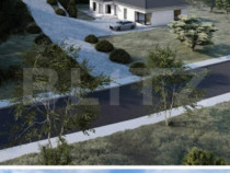 Casă superbă pe un nivel, 144 mp utili + mansarda 80 mp- P