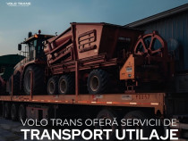 Servicii de transport utilaje