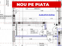Apartament 2 camere decomandat &ndash; loc de parcare 54MP