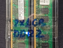 Kit Memorie RAM DDR2 Desktop SAMSUNG 667MHz 1.8V CL5