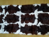 Covor blana iepure piele original