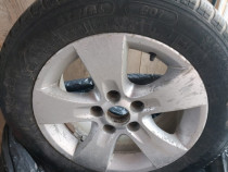 Vand 4 roti(jante aluminiu+anvelope) iarna 185/60 R14