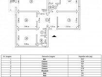 Apartament 4 camere, etaj 1/(P+4), 77 mp, cartier Astra, Brasov