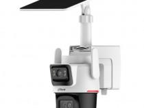 Camera Dahua WizColor IPC-PTS2649C-4G 3MP+3MP IR 30m, 4G, panou solar