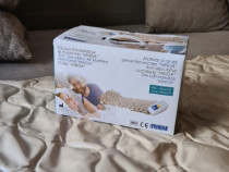 Scaun cu rotile și cadru metalic, saltea