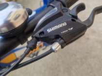 Bicicleta XFACT culoare albastru.