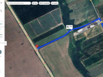 Teren intravilan industrial 5.000 mp 700 m de DN1 utilități complete