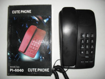 Cute Phone pi-6040, china, telefon fix, nou, la cutie, acces
