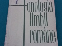 Fonologia limbii române/ emanuel vasiliu/ 1965