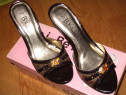 Pantofi dama negri eleganti marimea 36 GLD