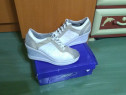 Sneakers/ Adidasi/ Pantofi sport cu platforma, alb-gri Eifa
