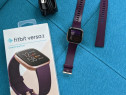 Ceas smartwatch Fitbit Versa 2 Nfc Bordeaux Copper Rose
