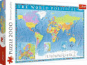Puzzle Trefl, Harta politica a lumii, 2000 piese, NOU!