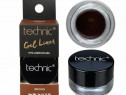 Tus de Ochi Gel, Technic, Gel Pot Liner Eyeliner, Maro, 3 g