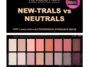 Paleta farduri pleoape Makeup Revolution New-Trals vs Neutrals