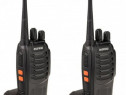 Set 2 statii radio BaofengBF-888S, UHF, 400-470Mhz, negru