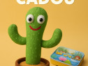 Jucărie Cactus Dansator - Cântă, Dansează, Imita + Puzzle Lemn CADOU!
