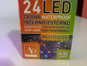 Sir luminos 24 led multicolor waterpoof cu timer