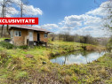 Teren intravilan 1150 mp cu cabana si balta, Sat Craesti