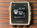 Pebble Steel &ndash; Smartwatch clasic, carcasa metalică, e-paper