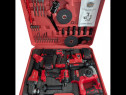 Trusă German Meister 4 scule cu accesorii 36V 8AH afișaj baterie
